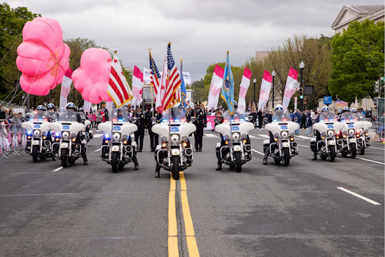 Washington D.C. Celebrates with Safety and Spirit as MPD Officers Lead Cherry Blossom Festival Parade