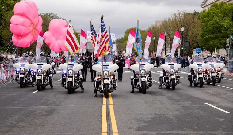 Washington D.C. Celebrates with Safety and Spirit as MPD Officers Lead Cherry Blossom Festival Parade