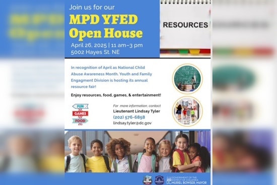 Washington Metropolitan Police Dept Hosts Open House to Raise Child Abuse Awareness in April