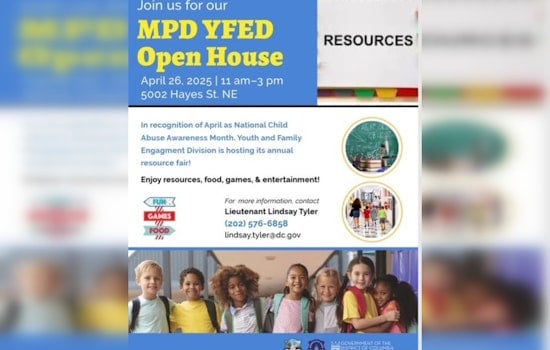 Washington Metropolitan Police Dept Hosts Open House to Raise Child Abuse Awareness in April