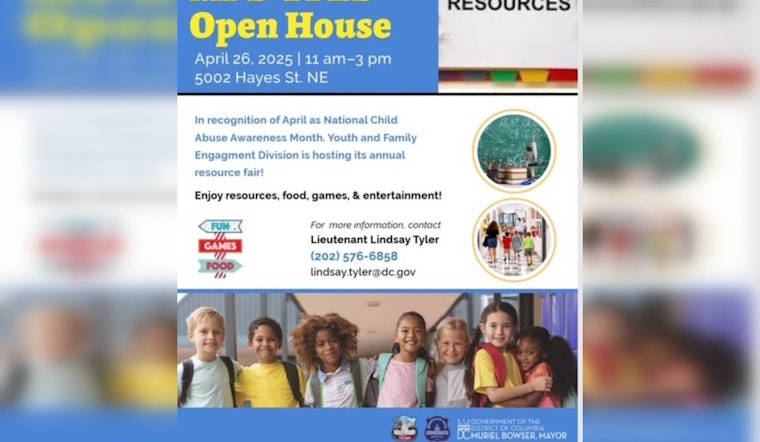 Washington Metropolitan Police Dept Hosts Open House to Raise Child Abuse Awareness in April