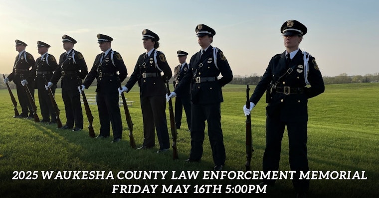 Waukesha County to Host Memorial Ceremony Honoring Fallen Officers at Fox River Christian Church