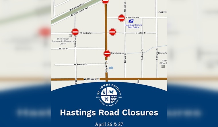 Weekend Road Closures Announced for Hastings' Cabbage, Potato, and Bacon Festival