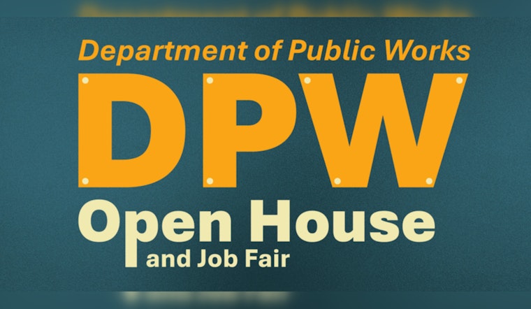 West Allis Department of Public Works Hosts Interactive Open House and Job Fair on May 17