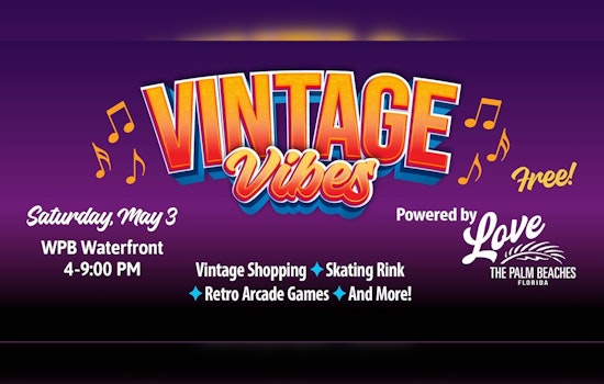 West Palm Beach Goes Retro, "Vintage Vibes" Event to Celebrate '80s and '90s Culture