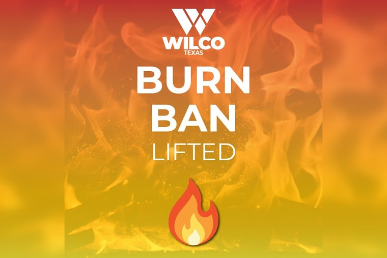 Williamson County Lifts Burn Ban, Urges Safety and Compliance with State Regulations