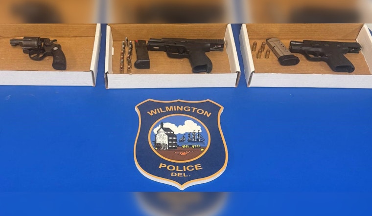 Wilmington Man Arrested and Charged with Multiple Firearms Offenses After Fleeing Police