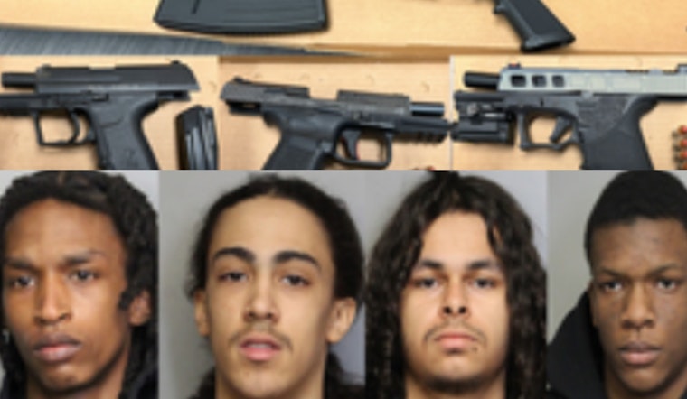 Wilmington Police Nab Four on Firearms and Drug Charges After Undercover Operation