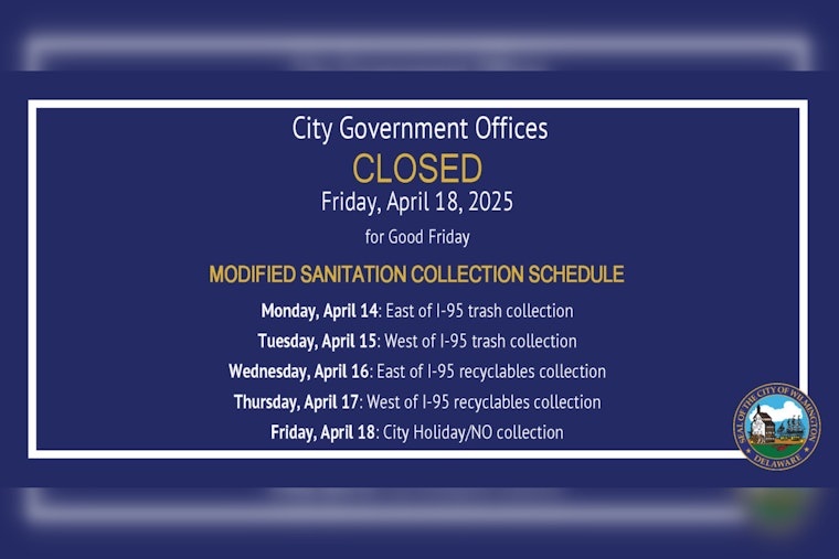 Wilmington Trash Collection Schedule Altered for Good Friday, Residents Advised to Plan Ahead