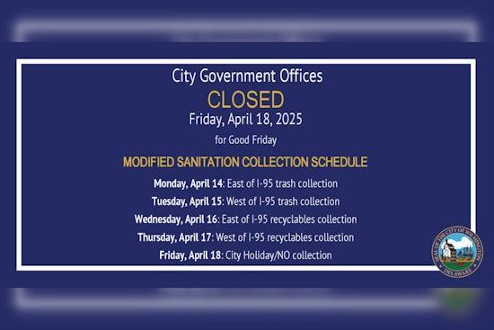 Wilmington Trash Collection Schedule Altered for Good Friday, Residents Advised to Plan Ahead