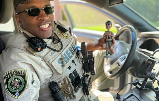 Wilson County Sheriff's Office in Tennessee Celebrates Reserve Deputy Miller's Dedication and His Mini-Me 'Deputy Jr.'