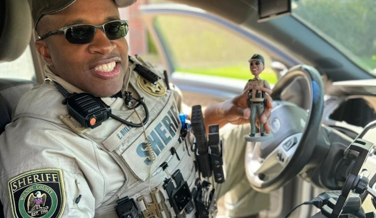 Wilson County Sheriff's Office in Tennessee Celebrates Reserve Deputy Miller's Dedication and His Mini-Me 'Deputy Jr.'