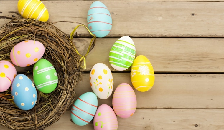 Woodstock Public Safety Teams Delight Residents with Surprise 10,000 Easter Egg Drop