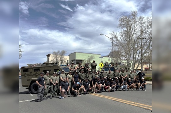 Yavapai County Sheriff's SWAT Team Triumphs in Prescott's Bearcat Pull for Special Olympics
