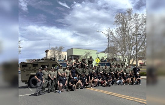 Yavapai County Sheriff's SWAT Team Triumphs in Prescott's Bearcat Pull for Special Olympics