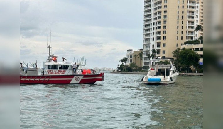 13 Rescued as Boat Erupts in Flames on Miami River, Prompt Response Lauded by US Coast Guard and Miami Fire Rescue