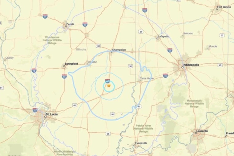 3.3 Magnitude Earthquake Rattles Central Illinois, No Damage Reported