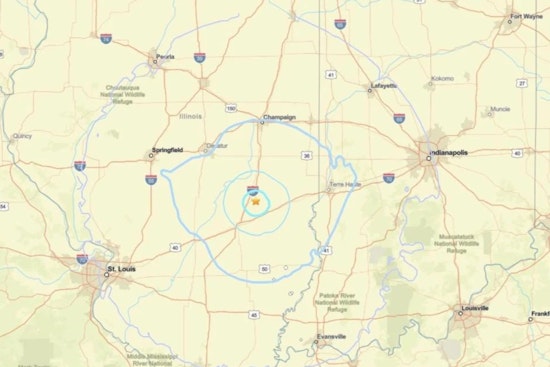 3.3 Magnitude Earthquake Rattles Central Illinois, No Damage Reported