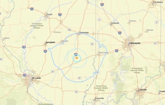 3.3 Magnitude Earthquake Rattles Central Illinois, No Damage Reported