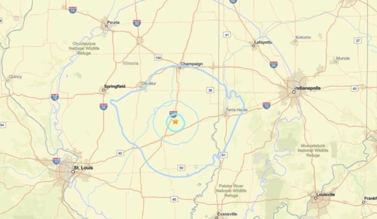 3.3 Magnitude Earthquake Rattles Central Illinois, No Damage Reported