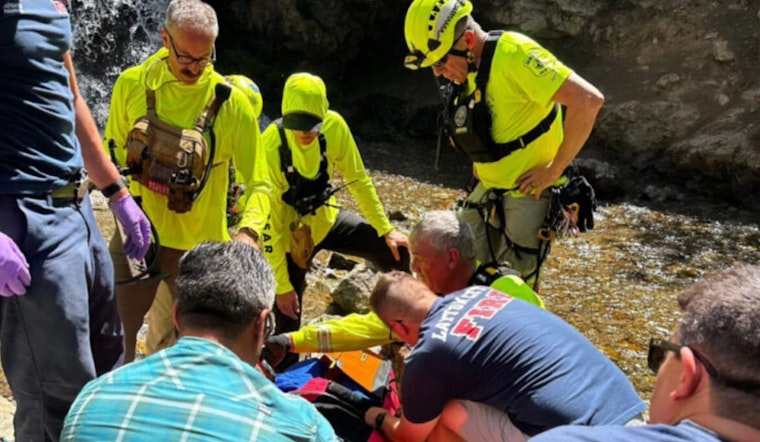 64-Year-Old Man Hospitalized After 20-Foot Fall in Davis County's Adams Canyon