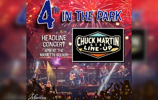 '90s Country Nostalgia, Chuck Martin & The Line-Up to Headline Marietta's Fourth of July Concert