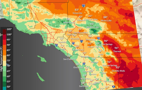 San Diego's Weekly Forecast: Mild Temperatures with Intermittent Showers Ahead