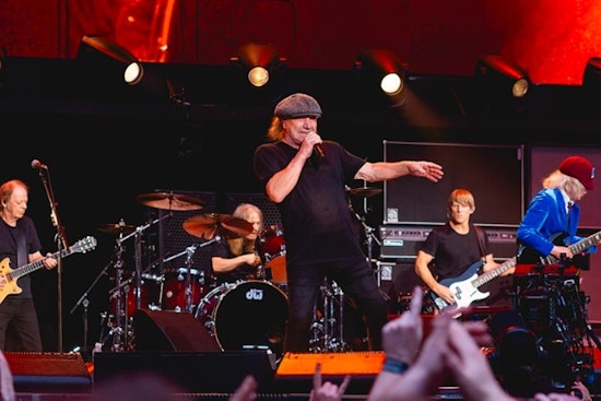 AC/DC Electrifies Detroit with Sold Out Power Up Tour Performance as Lions Coach Dan Campbell Rocks Out at Ford Field