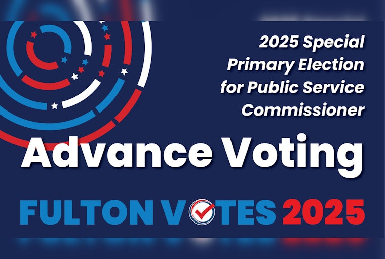 Advance Voting Begins May 27 in Fulton County for Public Service Commissioner Election