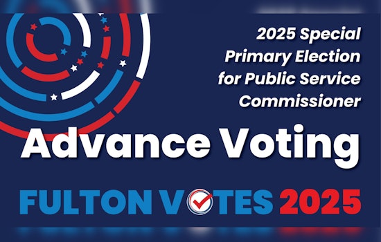 Advance Voting Begins May 27 in Fulton County for Public Service Commissioner Election