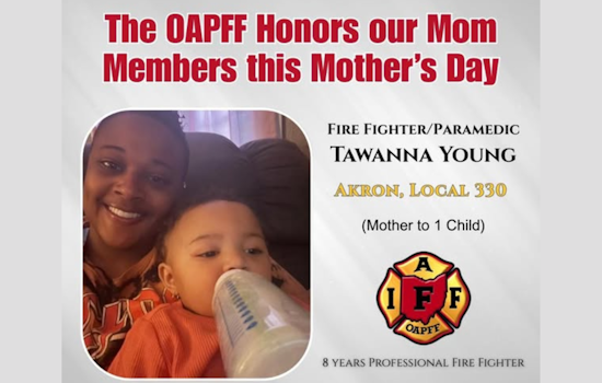 Akron Celebrates Dual Role of Mother and Lifesaver: Paramedic Tawanna Lauded by Local Firefighters