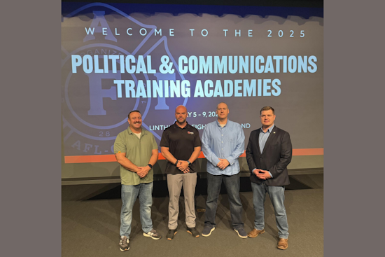 Akron Fire Fighter Chris Dinkins Celebrates Milestone with IAFF Communication Training Academy Graduation