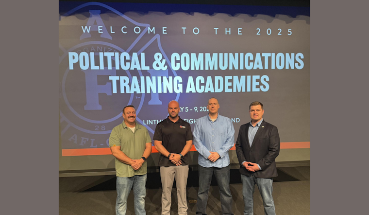 Akron Fire Fighter Chris Dinkins Celebrates Milestone with IAFF Communication Training Academy Graduation