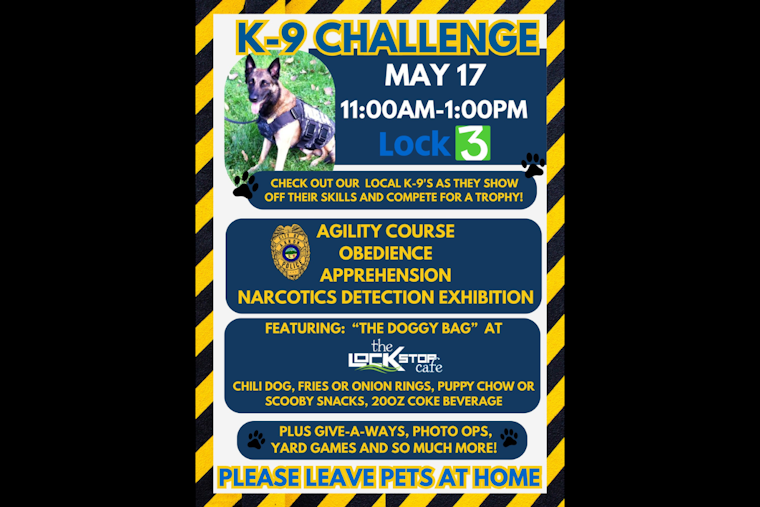 Akron Welcomes Canine Heroes: "K-9 Challenge" Set for Showcase of Agility and Skill at Lock 3