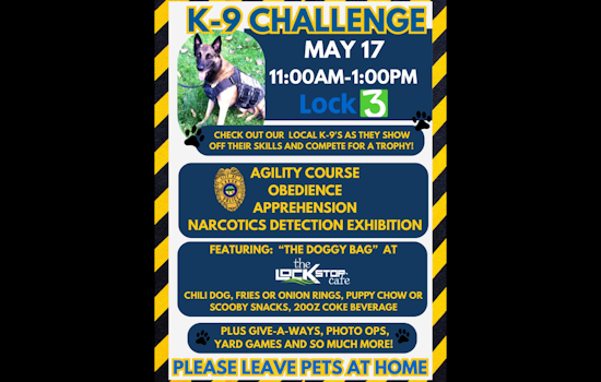 Akron Welcomes Canine Heroes: "K-9 Challenge" Set for Showcase of Agility and Skill at Lock 3