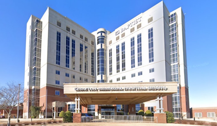 Ambulance Crashes into Baptist DeSoto Hospital in Southaven, Suspect in Custody