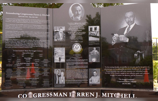 Annapolis Dedicates Memorial to Parren J. Mitchell, Maryland's Trailblazing African American Congressman