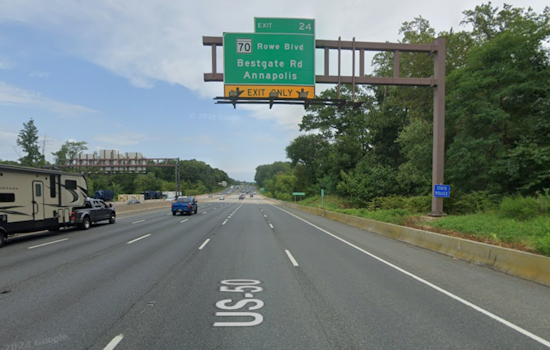 Annapolis Man Charged with Hit and Run After Striking State Police Vehicle on Route 50