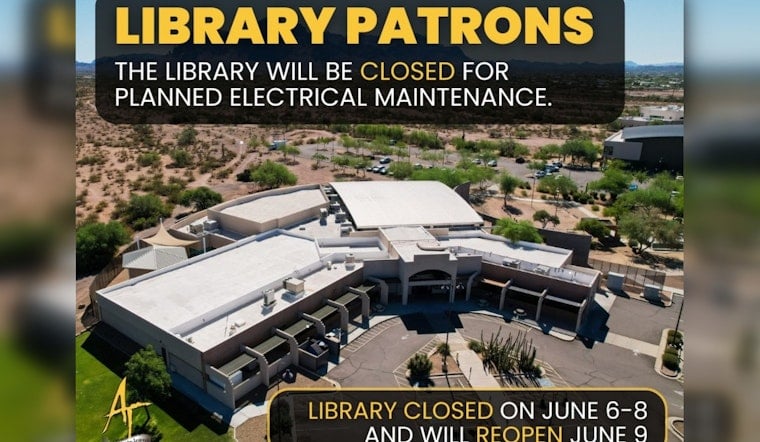 Apache Junction Public Library Announces Temporary Closure For Electrical Upgrades, Mobile Services to Fill the Gap