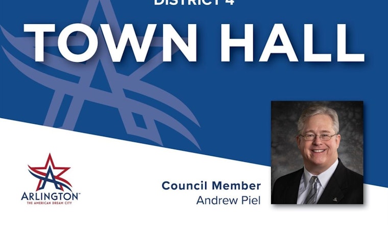 Arlington District 4 Residents Invited to Discuss Budget and Economic Development with Councilman Piel