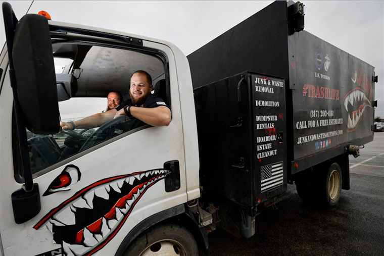 Arlington Entrepreneur and Veteran Fosters Community and Sustainability with JAWS Junk & Waste Solutions