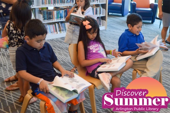 Arlington Public Library Launches Discover Summer Program with Reading Challenges and Prizes for All Ages