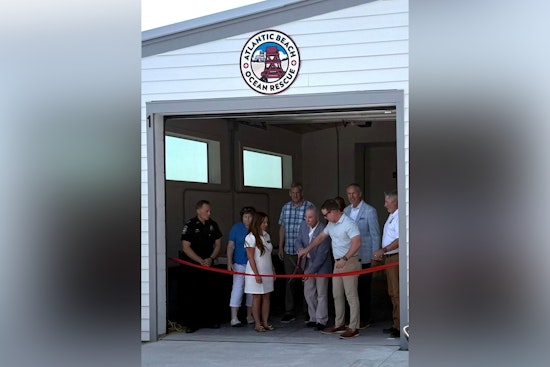 Atlantic Beach Unveils Modern Lifeguard Station Array of Enhancements