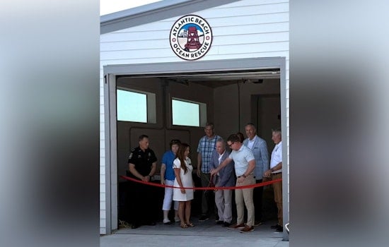 Atlantic Beach Unveils Modern Lifeguard Station Array of Enhancements