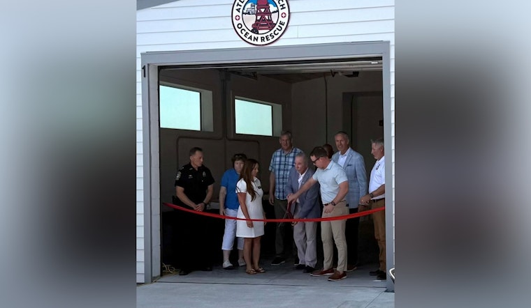 Atlantic Beach Unveils Modern Lifeguard Station Array of Enhancements
