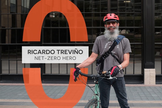 Austin Celebrates Ricardo Treviño as 'Net-Zero Hero' Ahead of National Bike Month