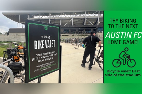 Austin FC Promotes Eco-Friendly Commute with Bike Valet Service for Home Game Against El Paso Locomotive