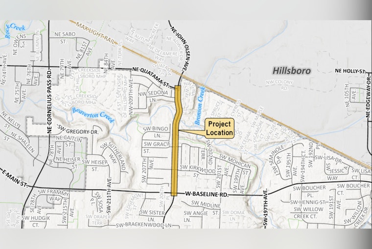 Beaverton Residents Invited to Discuss 205th Avenue Project at Open House on May 15