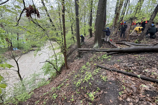 Bedford Firefighters Perform Daring Rescue of Man from Floodwaters Near Tinker's Creek