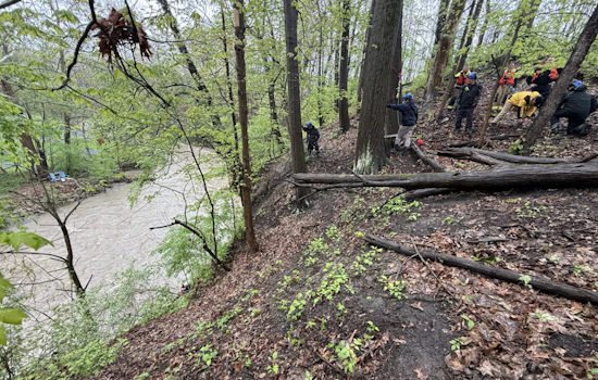 Bedford Firefighters Perform Daring Rescue of Man from Floodwaters Near Tinker's Creek